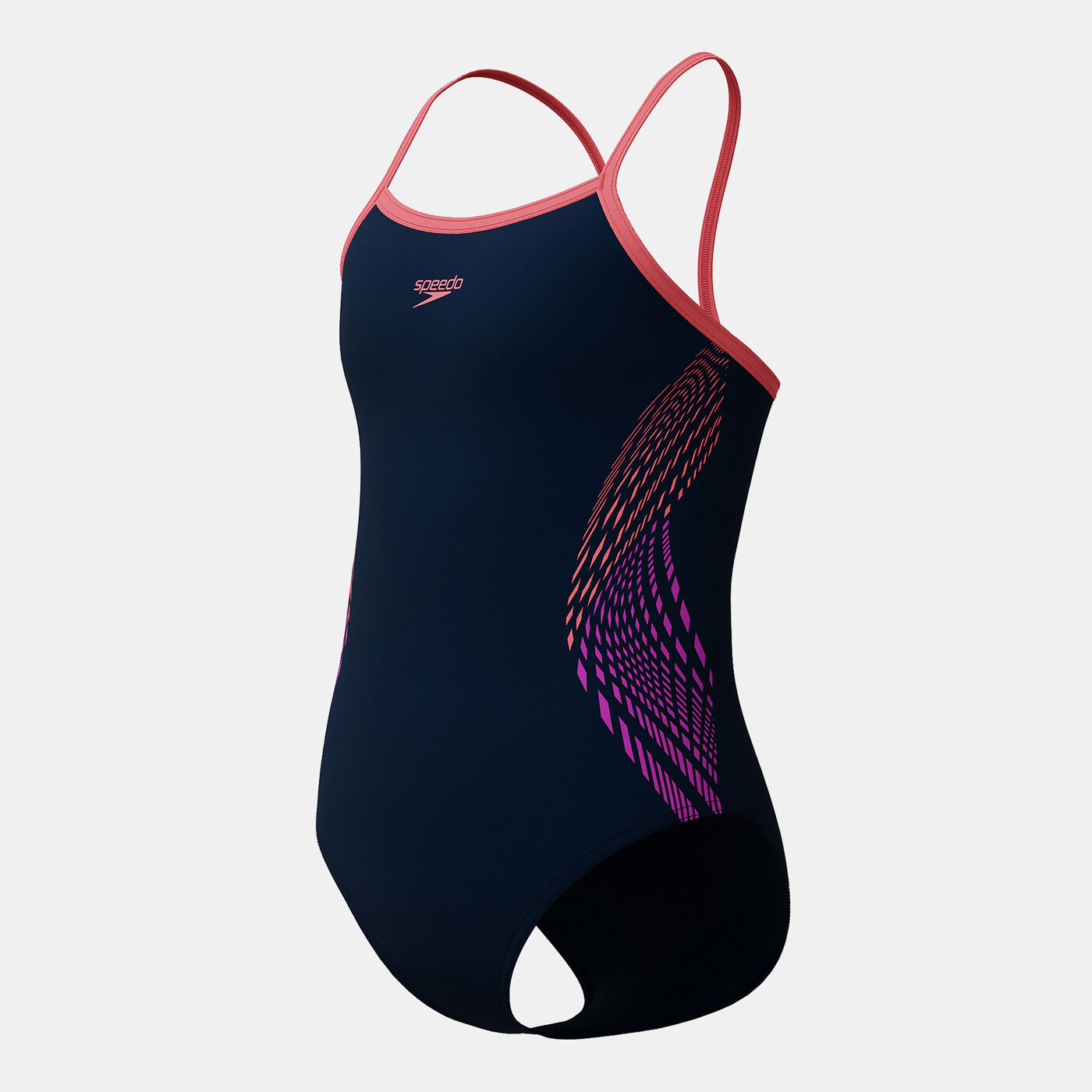 Kids' Plastisol Placement One-Piece Swimsuit