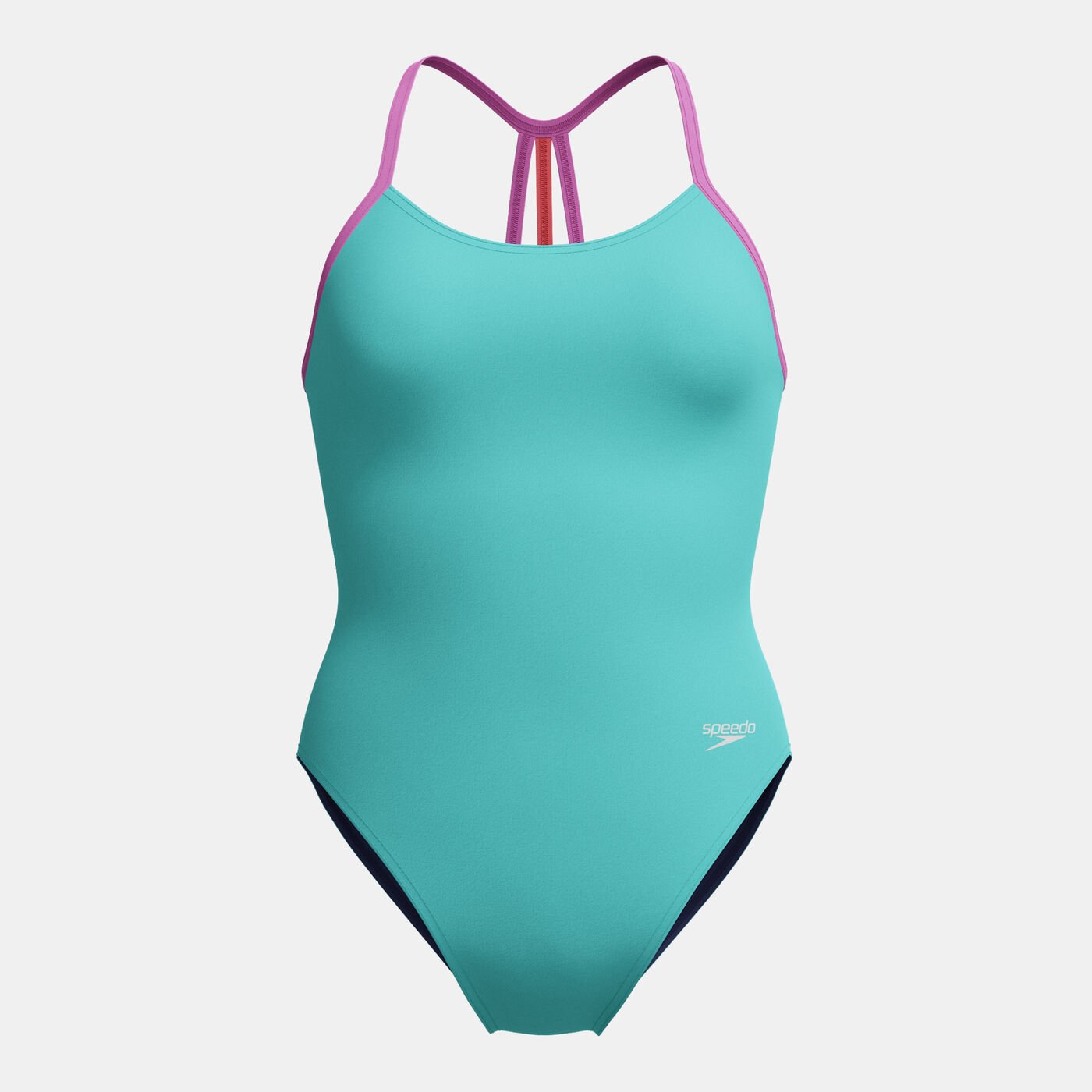 Kids' Lane Line Back One-Piece Swimsuit