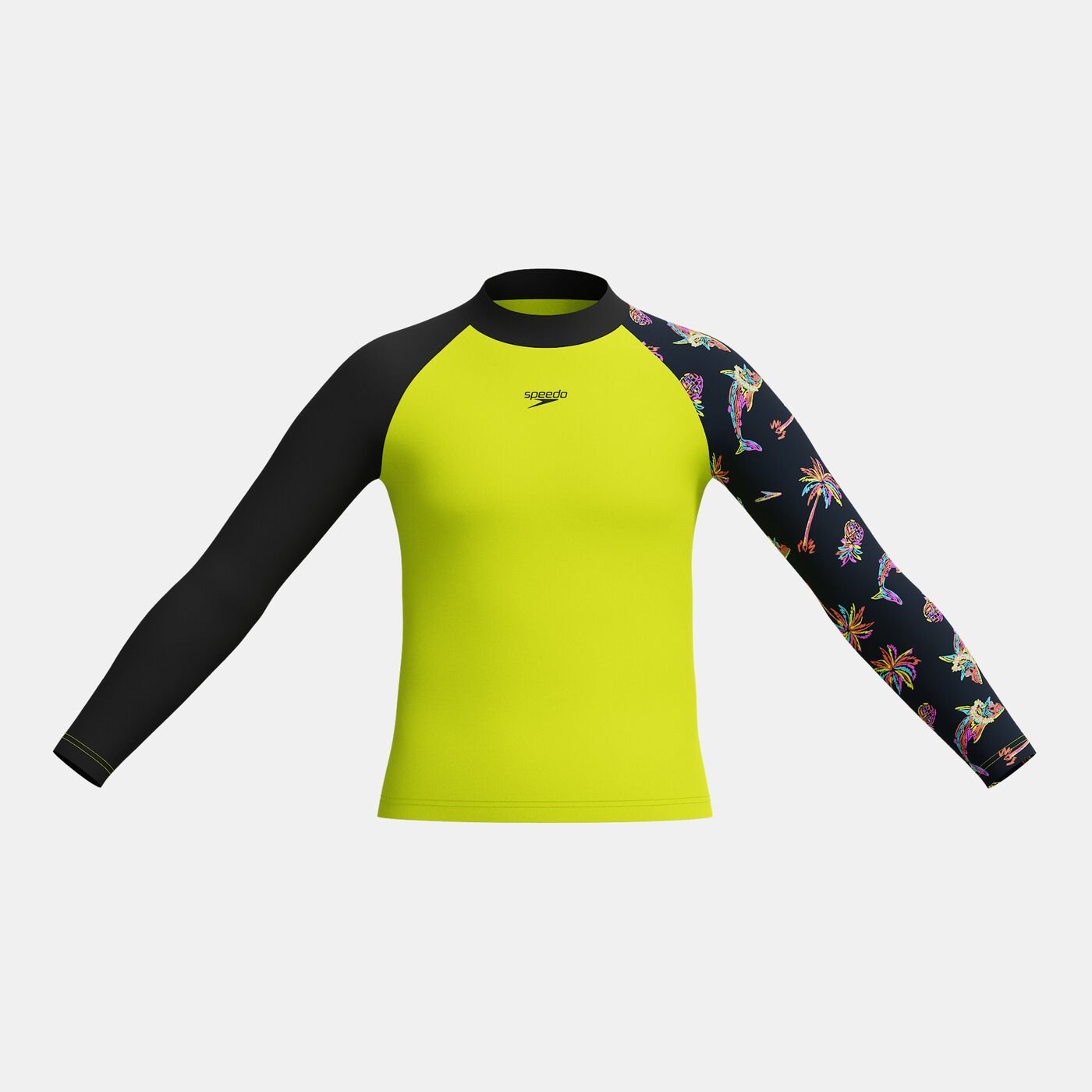 Kids' Printed Swimming Rashguard