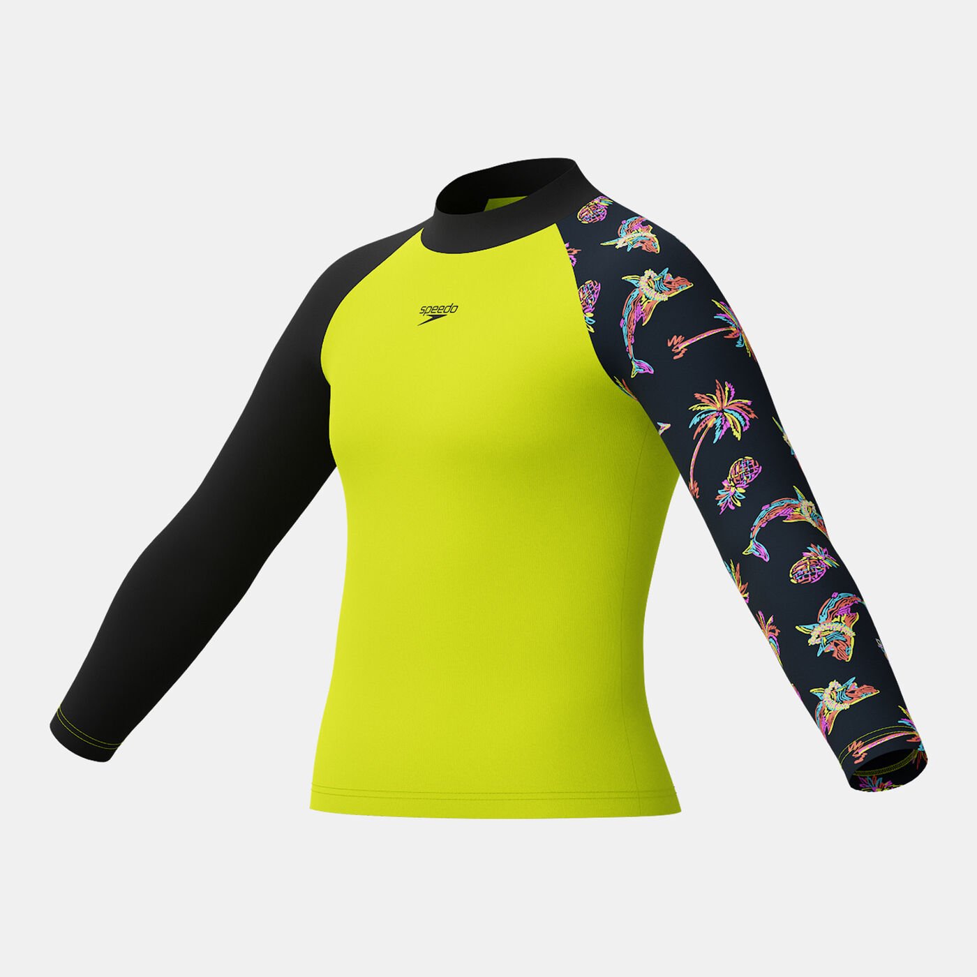 Kids' Printed Swimming Rashguard
