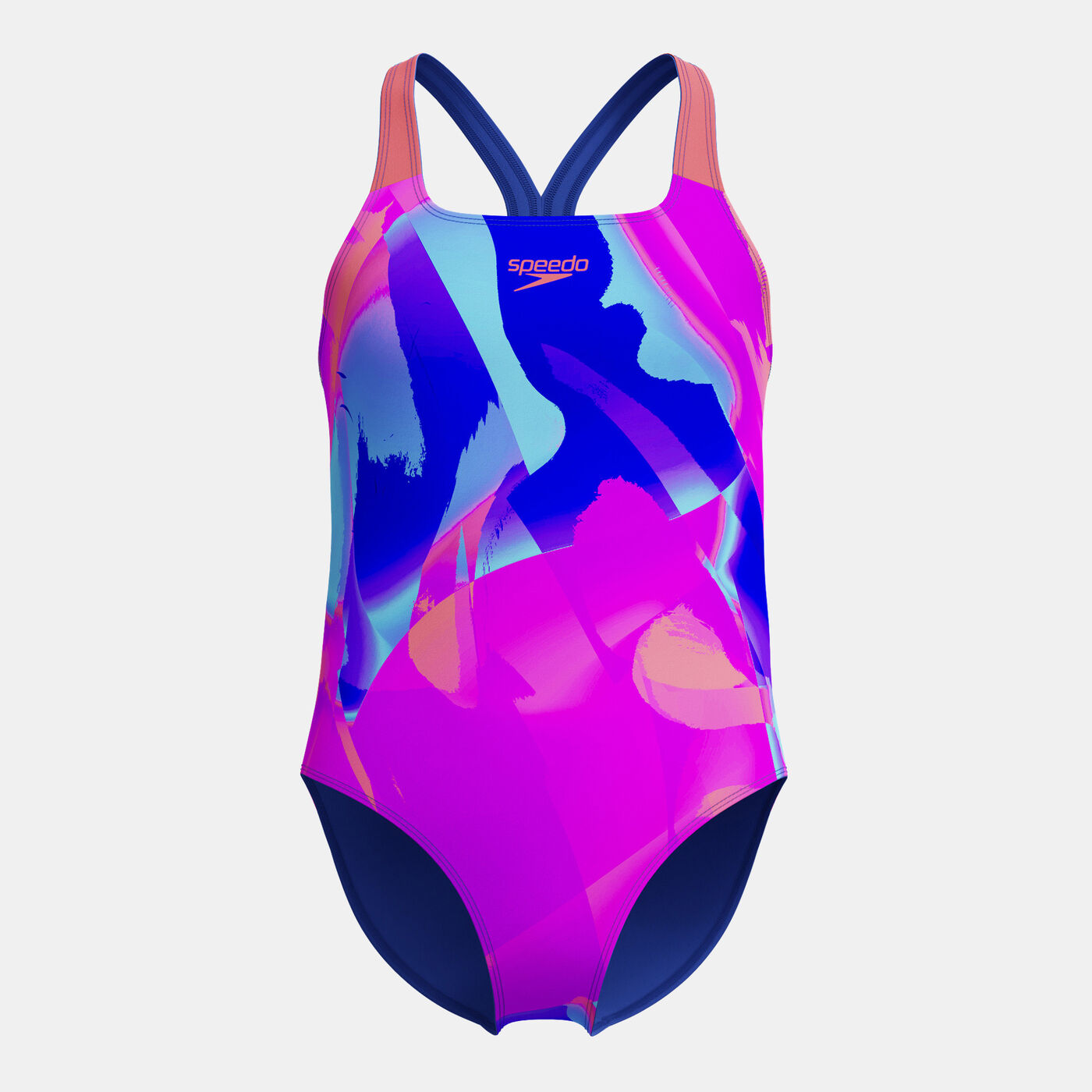 Kids' Digital Powerback One-Piece Swimsuit