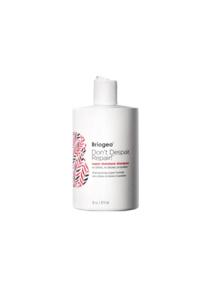 BRIOGEO DON'T DESPAIR, REPAIR! SUPER MOISTURE SHAMPOO FOR DAMAGED HAIR