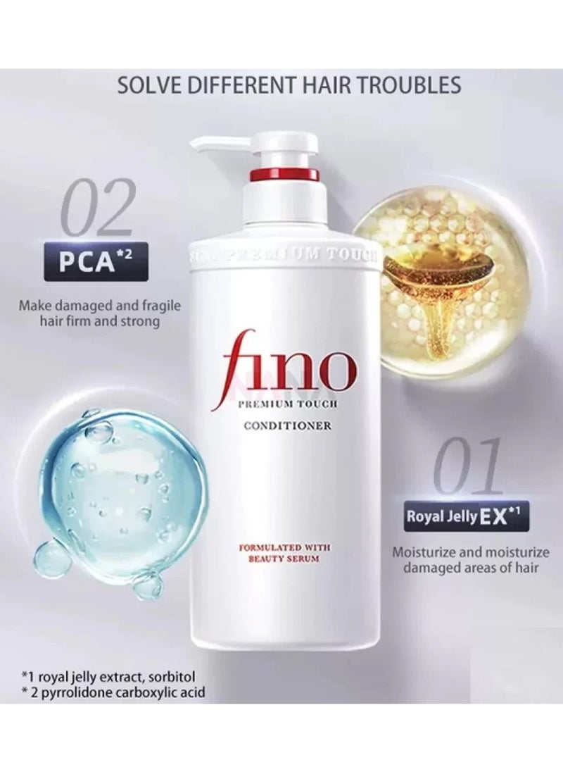 Fino Premium Touch Conditioner Formulated With Beauty Serum 550 ML