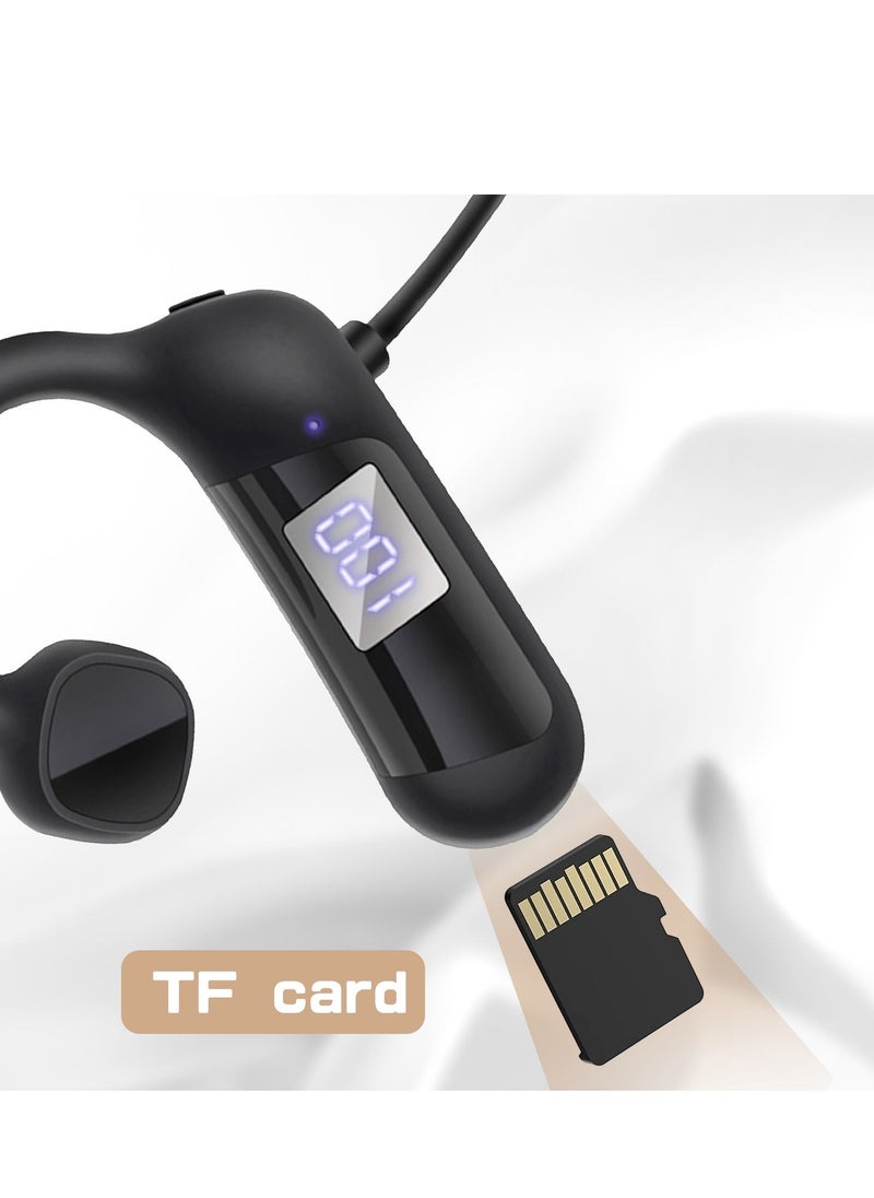 Bone Conduction Bluetooth Sports Headset for Outdoor 300mah Red