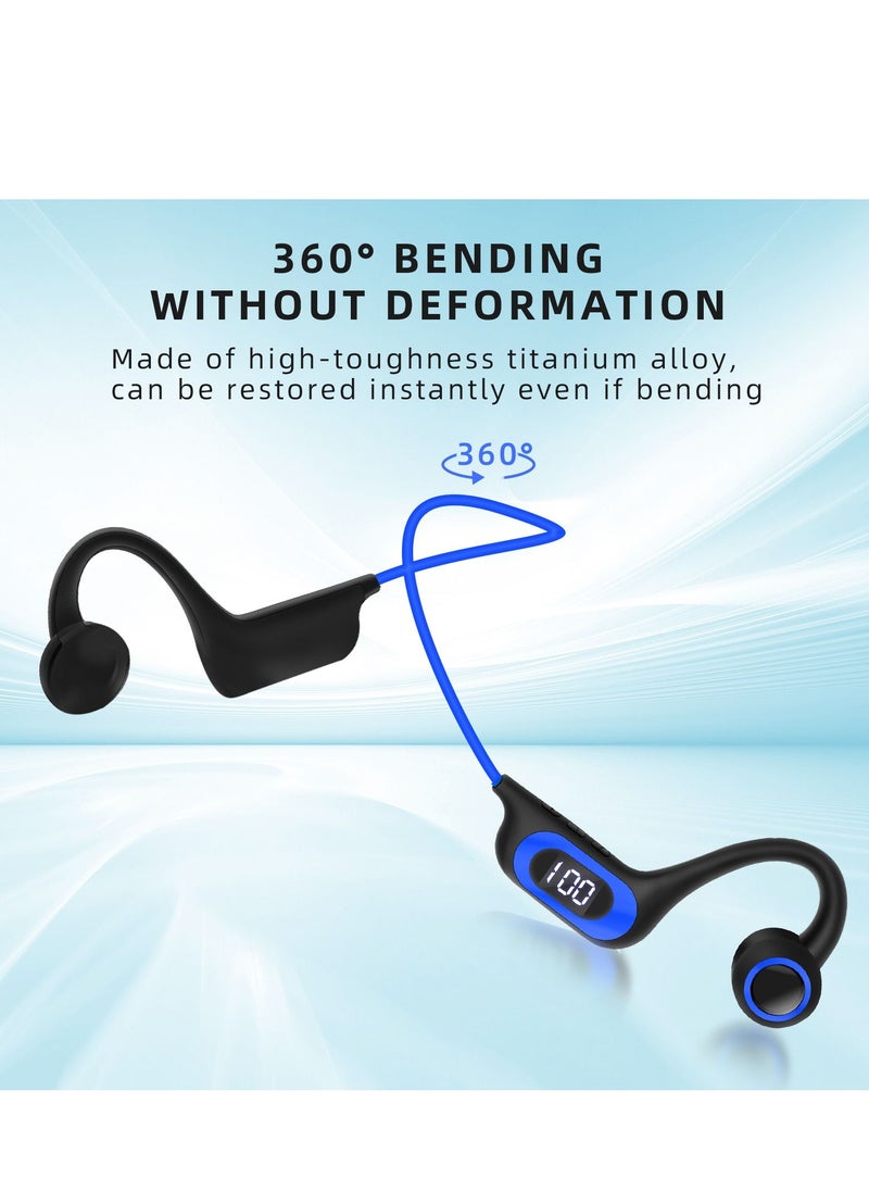 Bone Conduction Bluetooth Sports Headset for Outdoor 300mah Orange