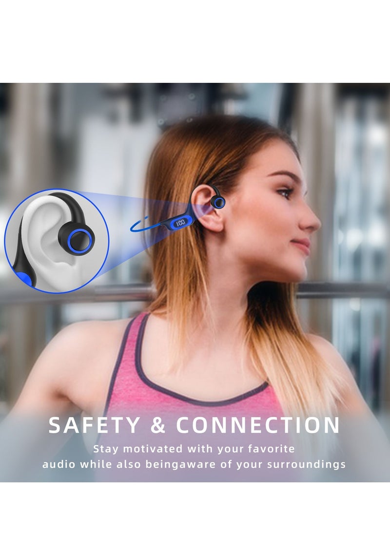 Bone Conduction Bluetooth Sports Headset for Outdoor 300mah Orange