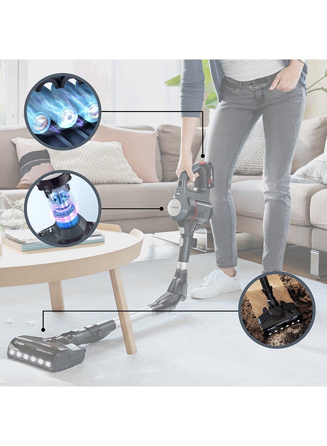 Rechargeable Vacuum Cleaner Cordless 0.3 L 400 W BCS711GB Black/Graphite