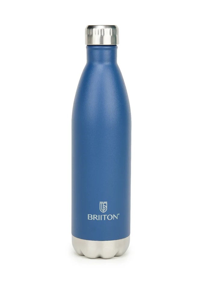 Nue Cola 1000ml Blue Stainless Steel Water Bottle | Copper Coated Vacuum Insulation | Food Grade Stainless Steel | Powder Coated | Secure Grip | Leakproof Flask | Hot & Cold Thermos Aqua Hydra