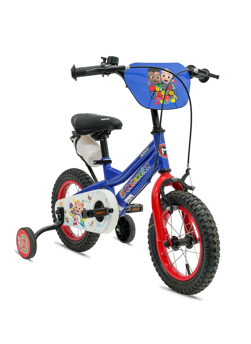 Mogoo - Cocomelon Beats Kids Bike - 12 Inch - Blue