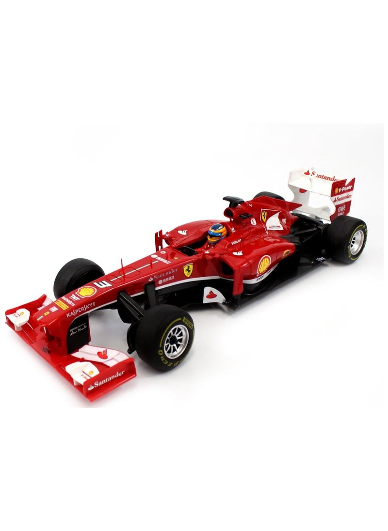 Ferrari F138 Formula One RC Car - Officially Licensed, 1:12 Scale, High Gloss Red, Full-Function Remote Control, Slick Tires, Kids & Collectors Toy