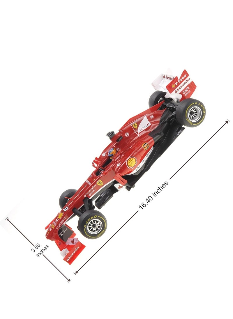 Ferrari F138 Formula One RC Car - Officially Licensed, 1:12 Scale, High Gloss Red, Full-Function Remote Control, Slick Tires, Kids & Collectors Toy