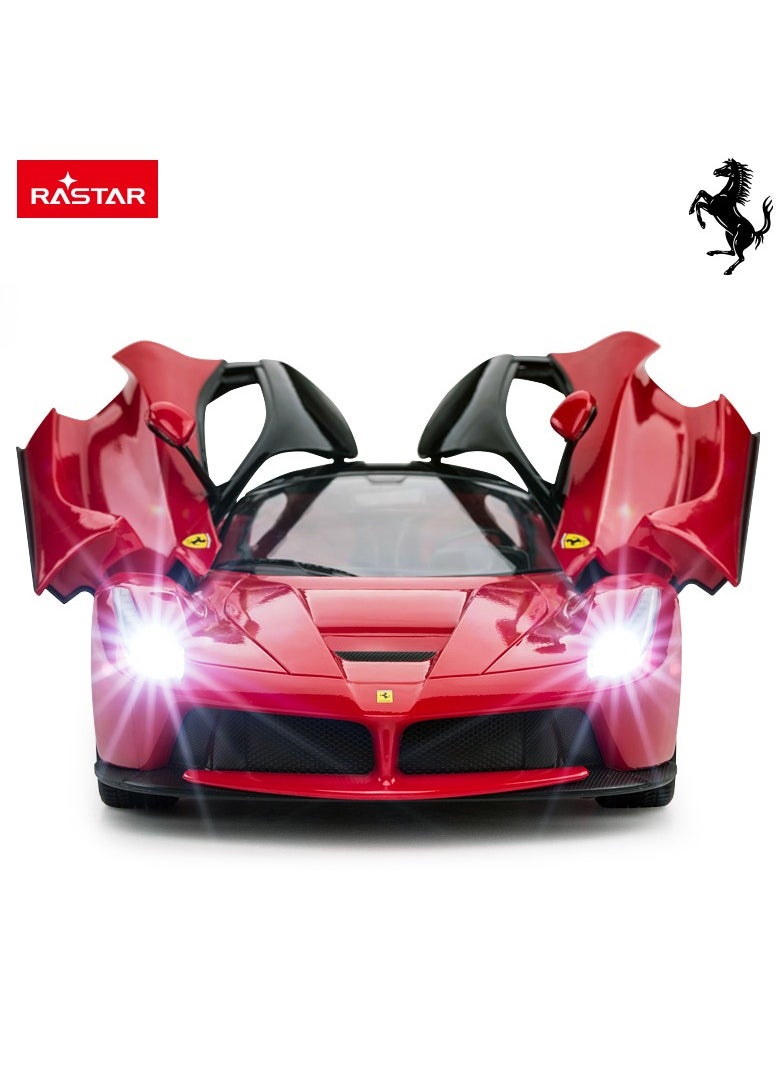 RC Car | 1/14 Scale Ferrari LaFerrari Radio Remote Control R/C Toy Car Model Vehicle for Boys Kids, Red