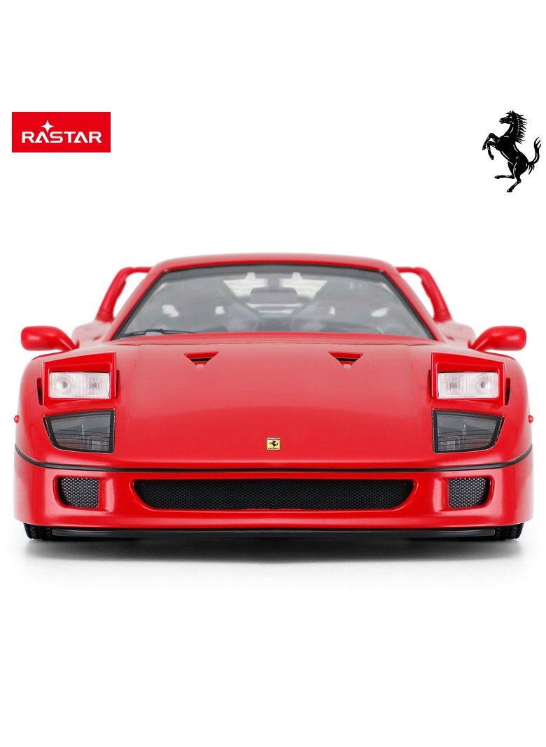 Remote Control 1:14 Ferrari F40 Plastic Remote Control Car Toy, Red