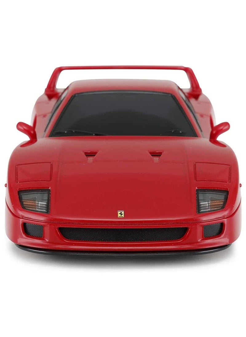 RASTAR Ferrari Toy Car, 1:24 Ferrari F40 Remote Control Toy Car, Classic Ferrari R/C Model, Gifts for Kids Boys