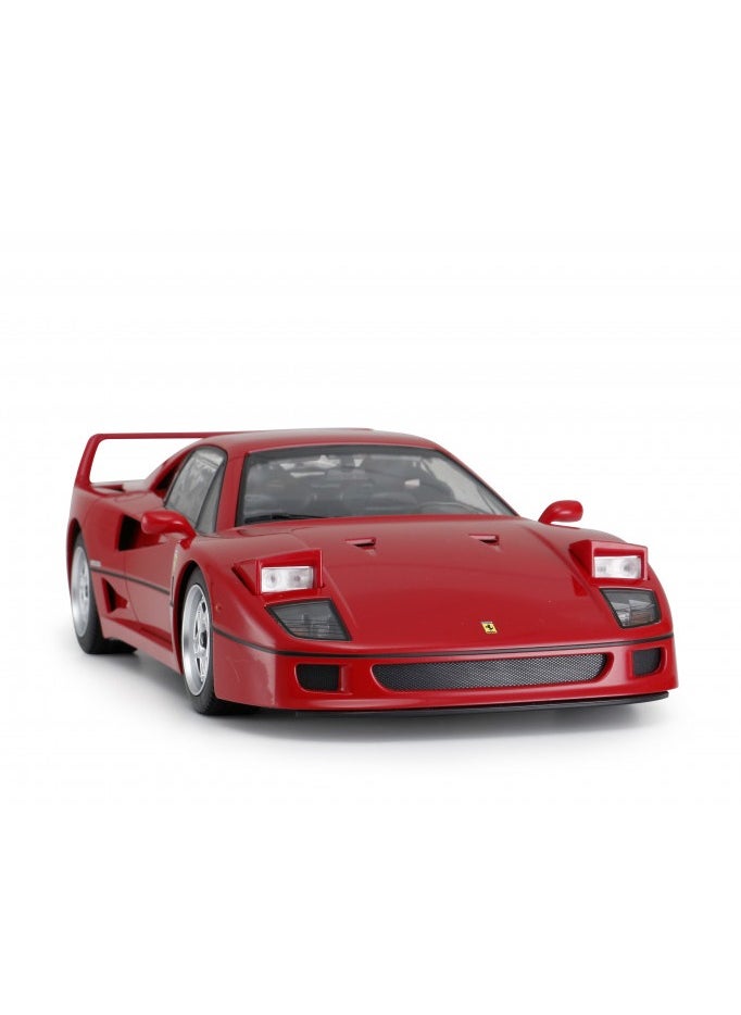 RASTAR Ferrari Toy Car, 1:24 Ferrari F40 Remote Control Toy Car, Classic Ferrari R/C Model, Gifts for Kids Boys