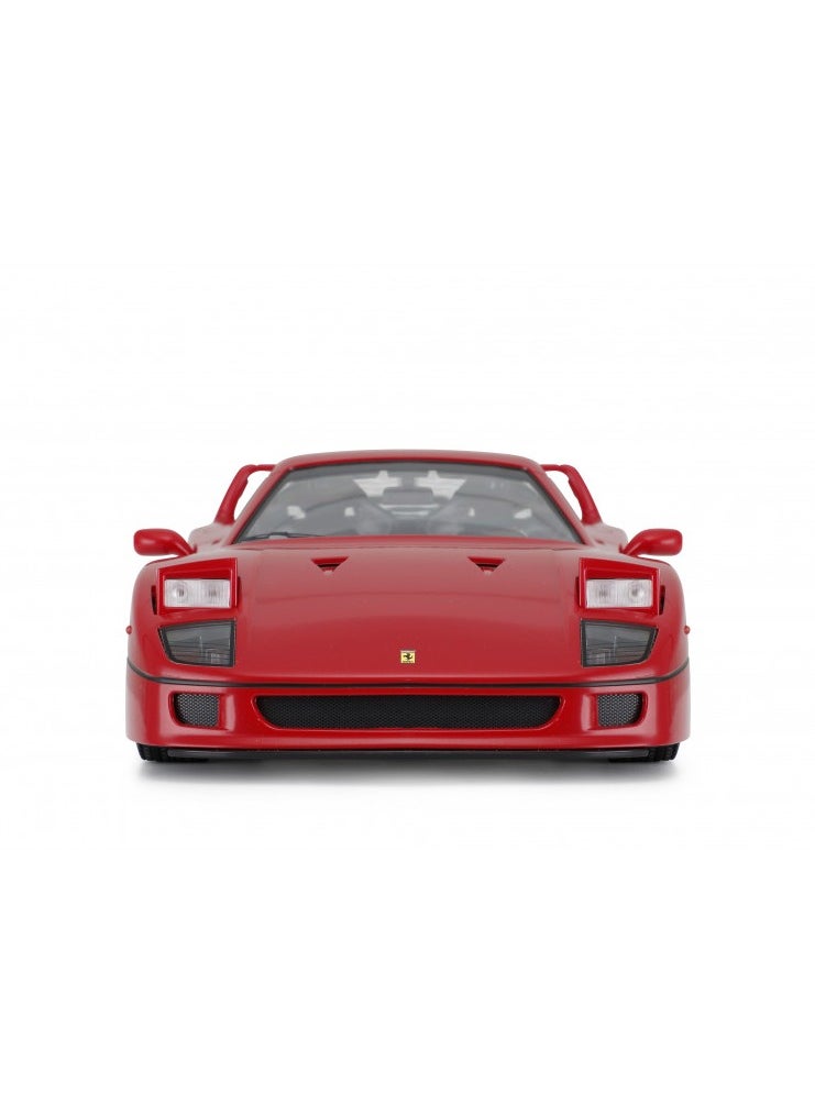 RASTAR Ferrari Toy Car, 1:24 Ferrari F40 Remote Control Toy Car, Classic Ferrari R/C Model, Gifts for Kids Boys