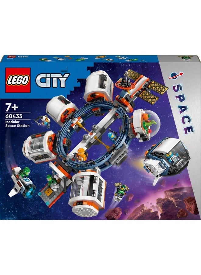 City Modular Space Station 60433 Building Toy Set (1097 Pieces)