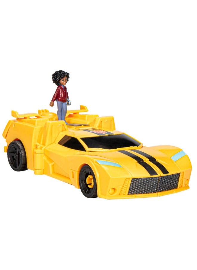 Earthspark Spin Changer Bumblebee & Mo Malto Figures