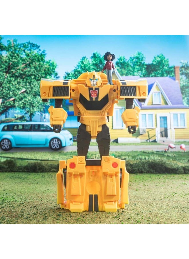 Earthspark Spin Changer Bumblebee & Mo Malto Figures