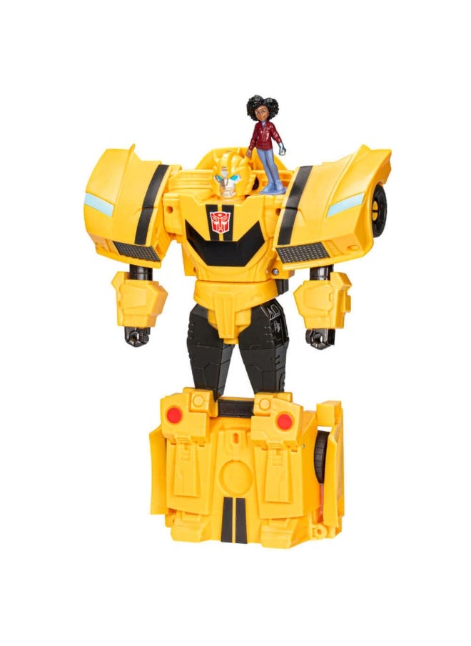 Earthspark Spin Changer Bumblebee & Mo Malto Figures