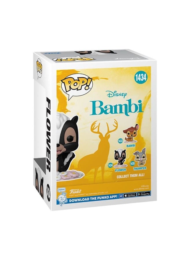 Pop Disney Classics Bambi 80Th Anniversary Flower Vinyl Figure