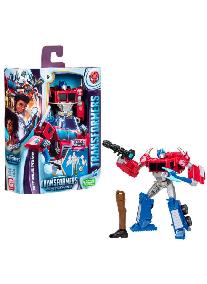 Earthspark Deluxe Optimus Prime Action Figure (12 Cm)