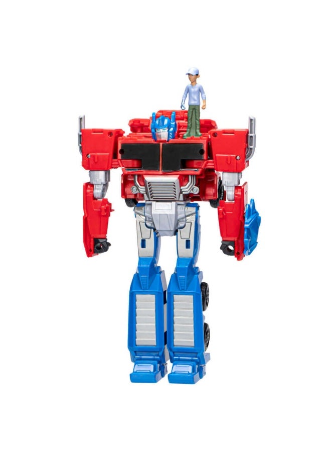 Earthspark Spin Changer Optimus Prime & Robby Malto Figures