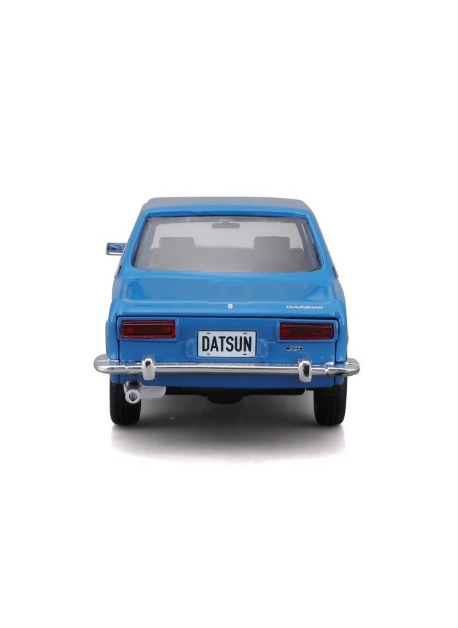 Maisto Datsun 510 Diecast Model Car (1:24, Blue)