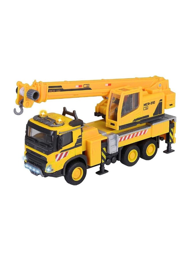 Volve Truck Crane Vehicle Toy (22 Cm)