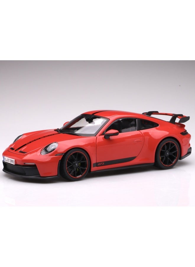 Maisto Porsche 911 GT3 Coupe Diecast Car (1:18, Red)