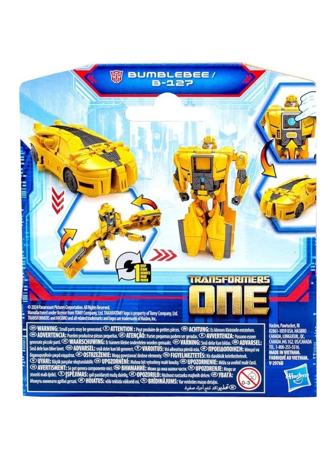 Transformers One Cog Changer Bumblebee B-127 Action Figure ( 10.2 cm )