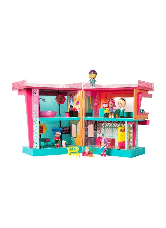 Kookyloos Lunas Dream Villa Playset With Doll & Accessories