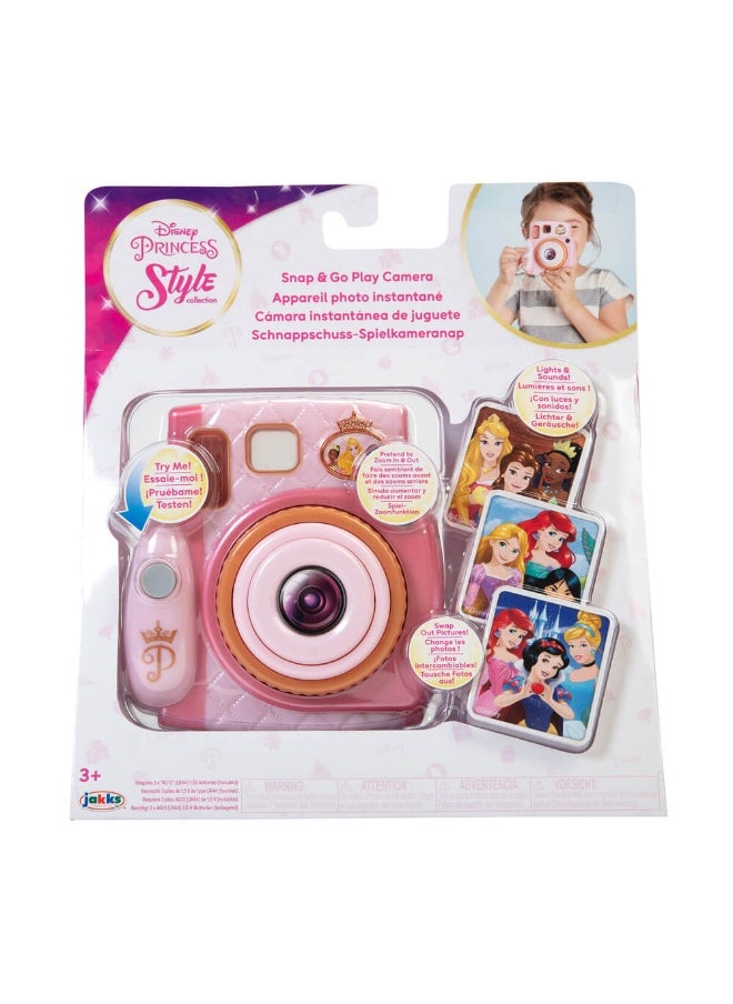 Princess Style Collection Snap & Go Play Camera