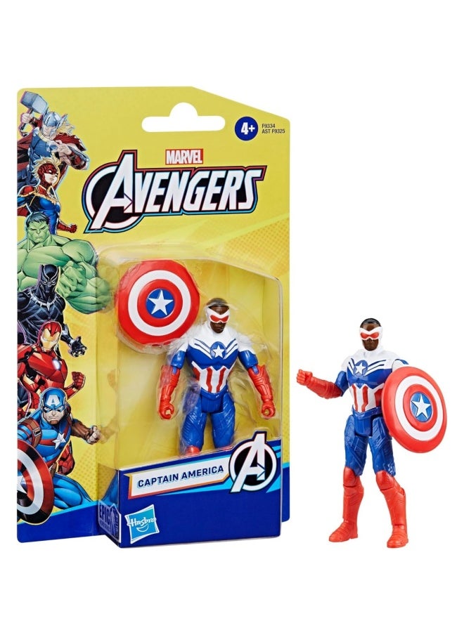 Marvel Avengers Epic Hero Series Captain America Action Figure ( 10.2 cm )