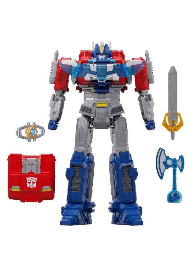 Transformers One Movie Power Flip Optimus Prime Converting Action Figure (25 cm)