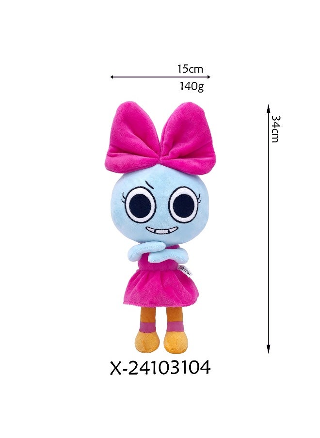 Dandy's World Plush, Dandys Plushies Doll for Horror Game Fans, Stuffed Figure Toy – Birthday & Valentine's Gift for Partners Kids Boys Girls