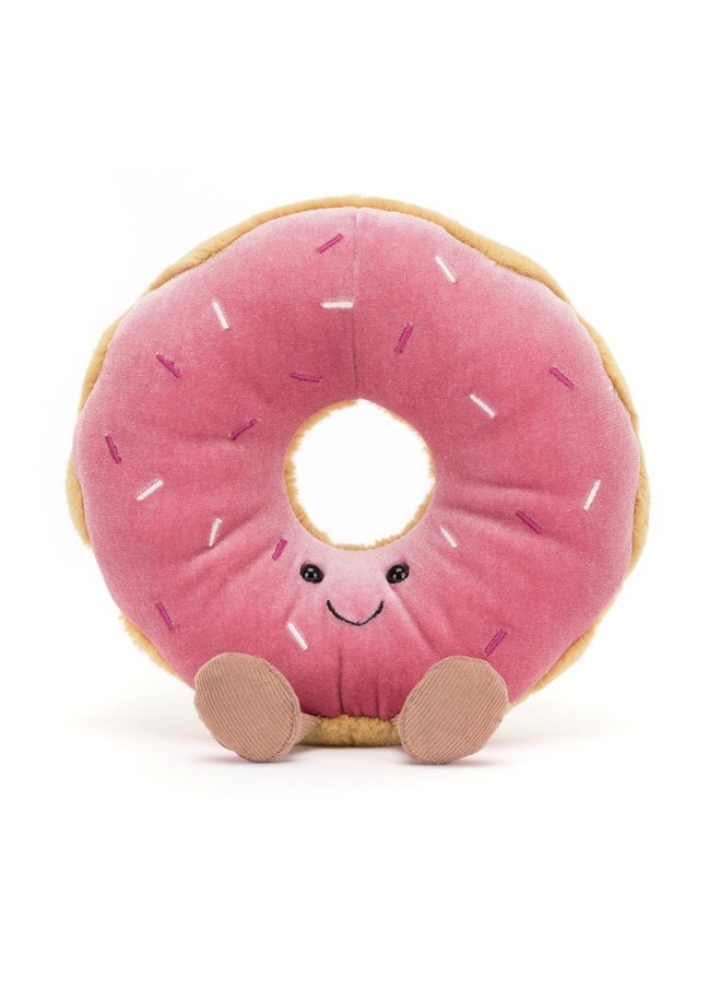 Amuseables Doughnut Stuffed Toy, 7 Inches | Pastry Plush | Fun Gift Idea