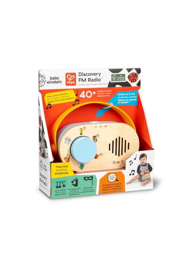 Baby Einstein + Hape Discovery FM Radio Toy Radio