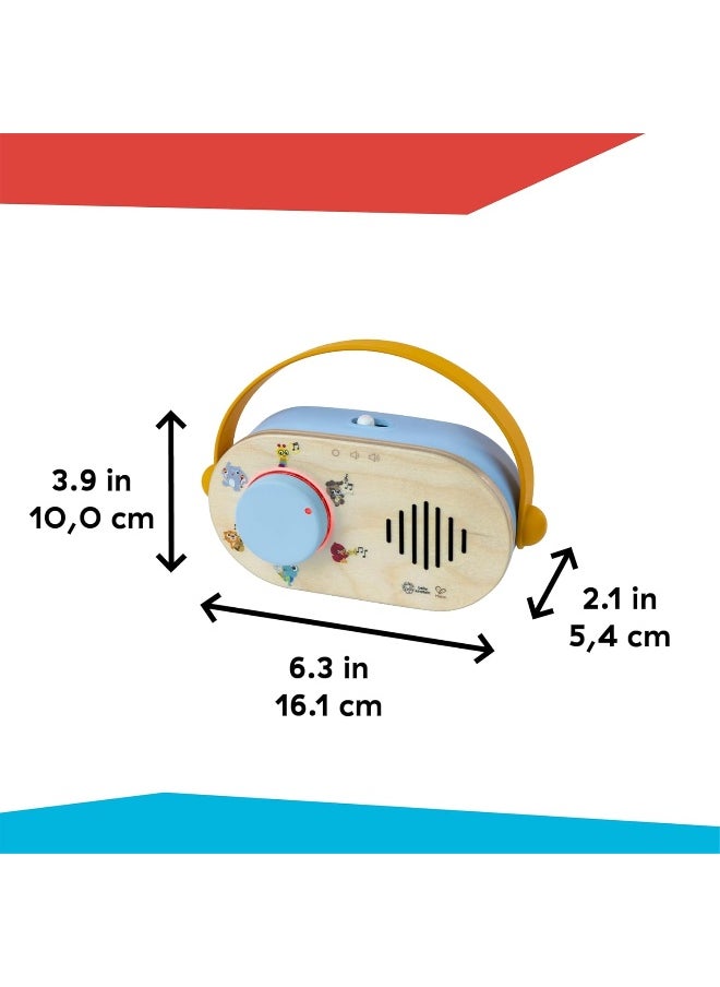 Baby Einstein + Hape Discovery FM Radio Toy Radio