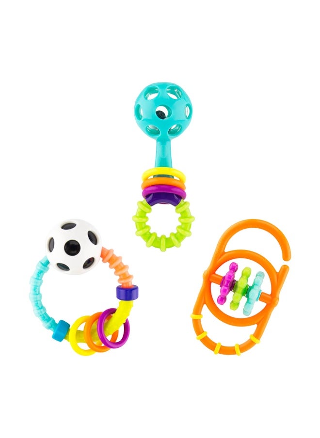 My First Bend & Flex Rattle Set (3 Pieces)