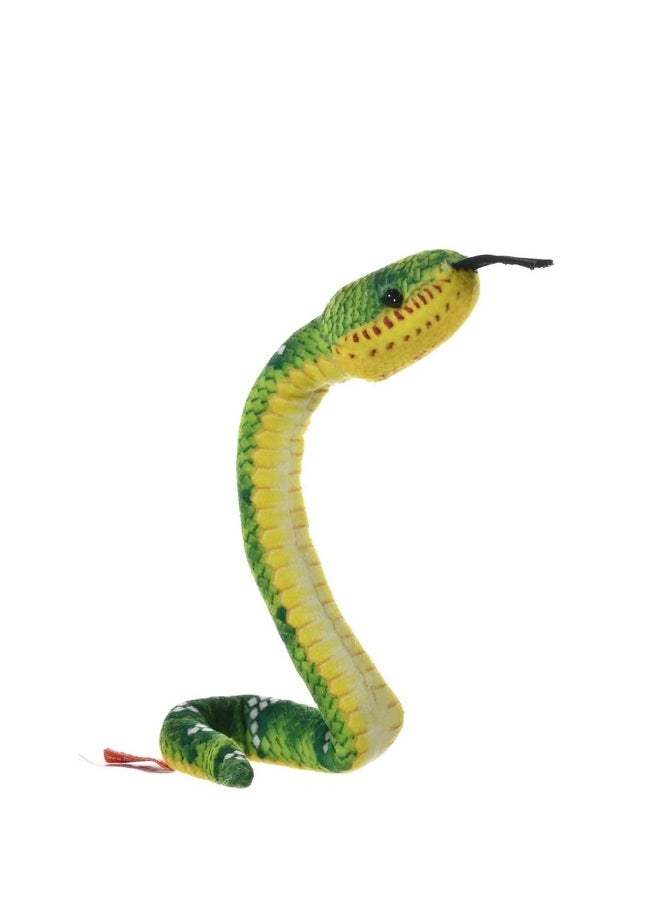 WILD REPUBLIC Coilkins, Emerald Tree Boa, Stuffed Animal, 12 Inches, Plush Toy, Fill is Spun Recycled Water Bottles