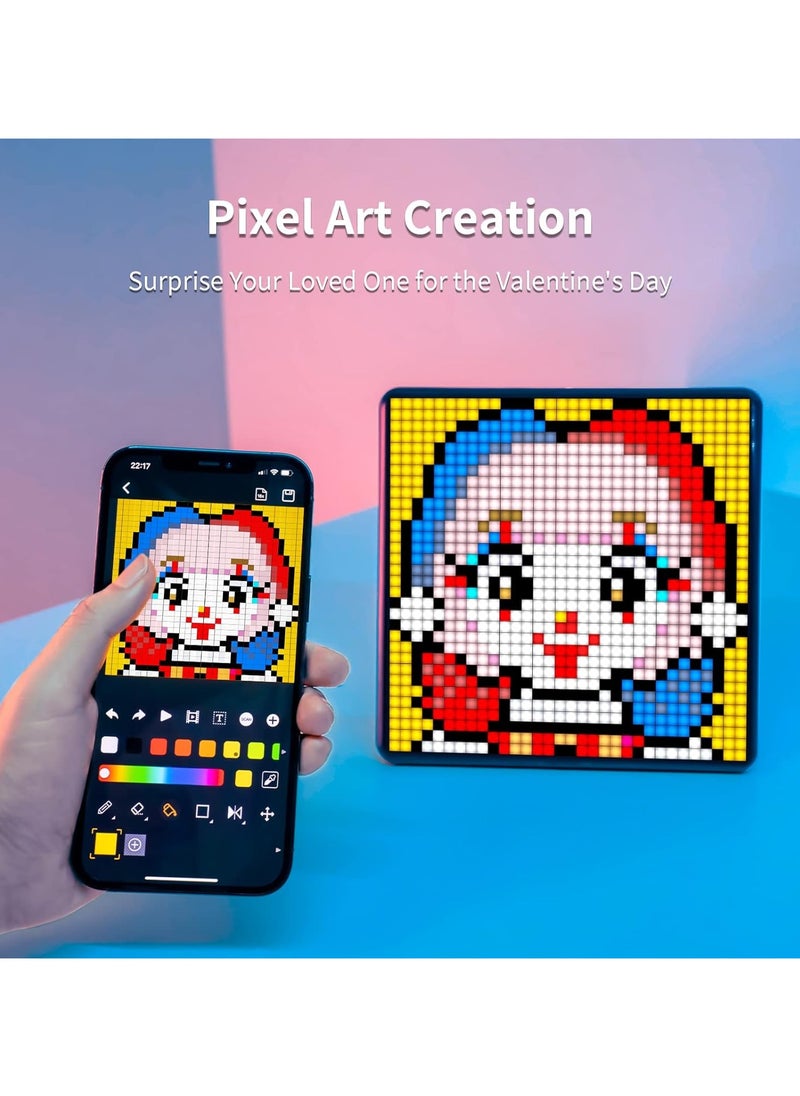 Divoom Pixoo Max 32x32 Pixel LED Display – Smart Wall Sign for Art, Alerts & Visual Decor