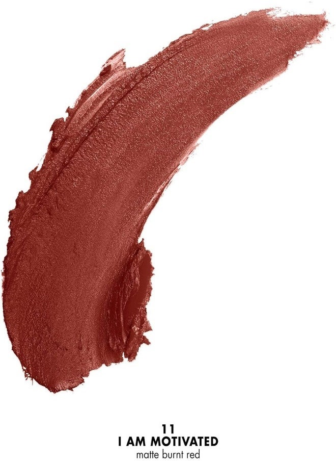 Milani Bold Color Statement Matte Lipstick 11 I Am Motivated Vegan, Cruelty-Free Bold Color Lipstick Long-Lasting (0.13 OZ. /3.6g)