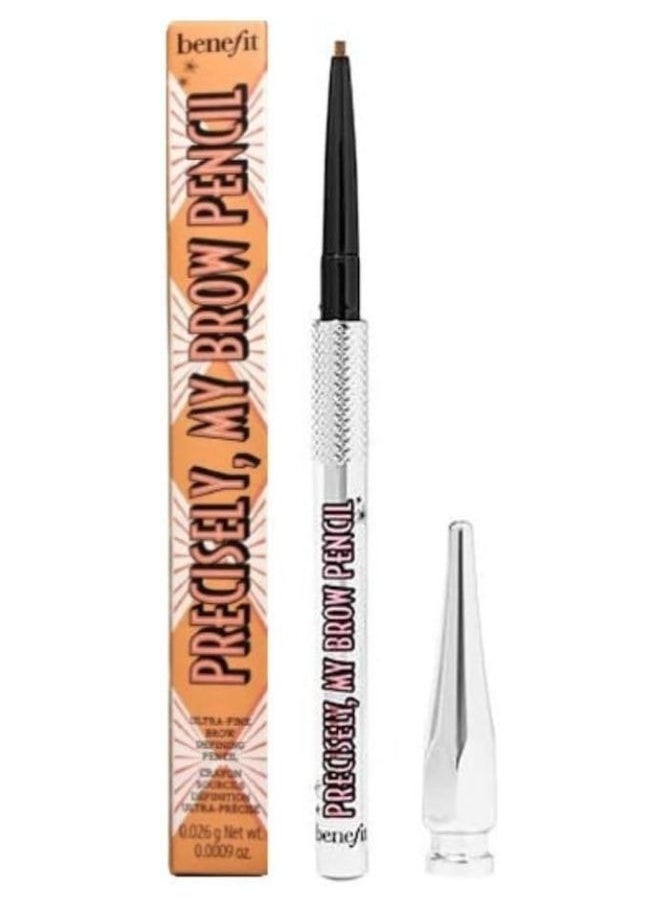 Benefit Precisely, My Brow Pencil - 02 Warm Golden Blonde: Ultra-Fine, Waterproof Eyebrow Pencil for Natural, Hair-Like Definition and Long-Lasting Wear