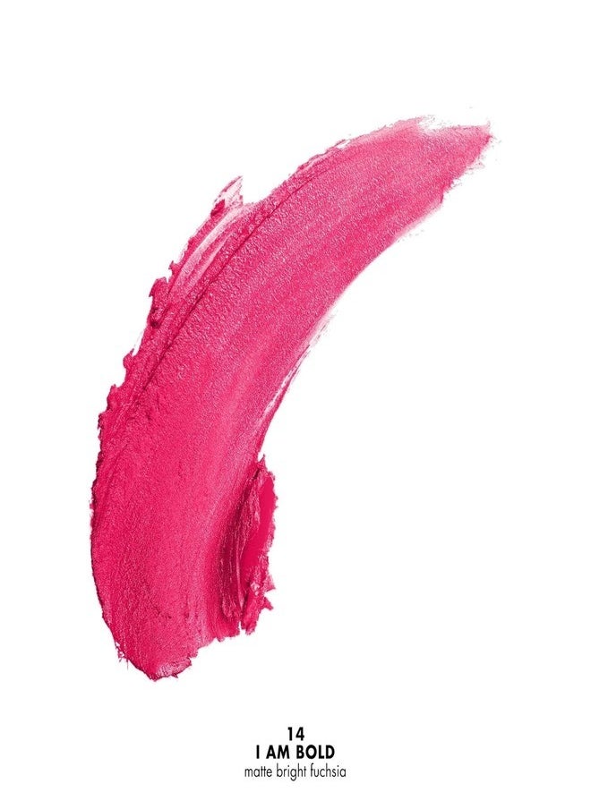 Milani Bold Color Statement Matte Lipstick 141 I Am Bold Vegan, Cruelty-Free Bold Color Lipstick Long-Lasting (0.13 OZ. /3.6g)