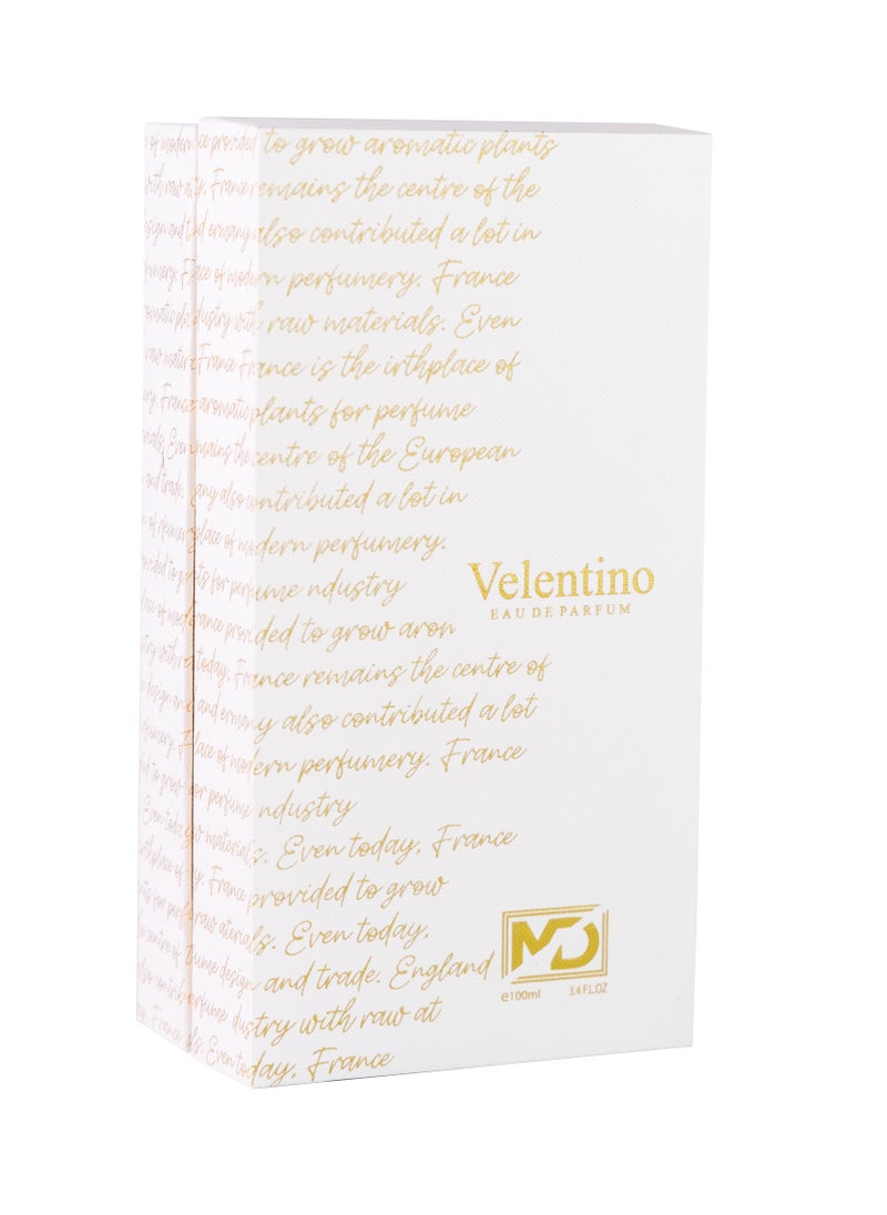 Velentino Eau De Parfum, Gold Edition, 100ml