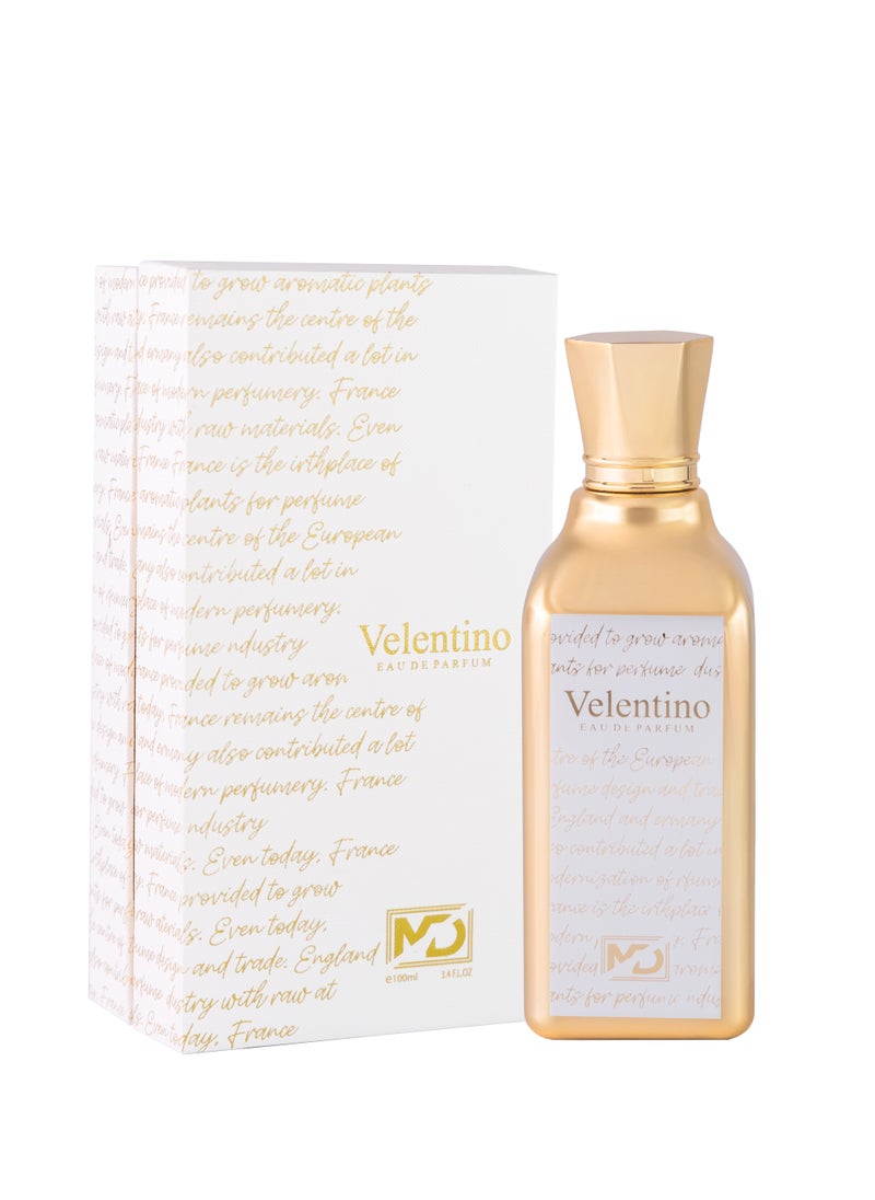 Velentino Eau De Parfum, Gold Edition, 100ml