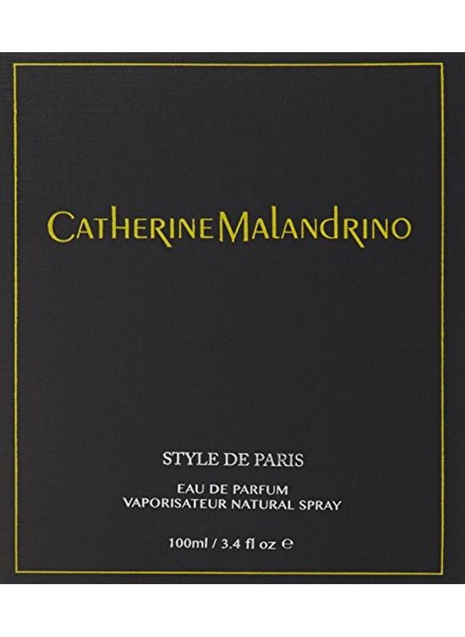 Catherine Malandrino Style de Paris Eau de Parfum, 3.4 Fl Oz