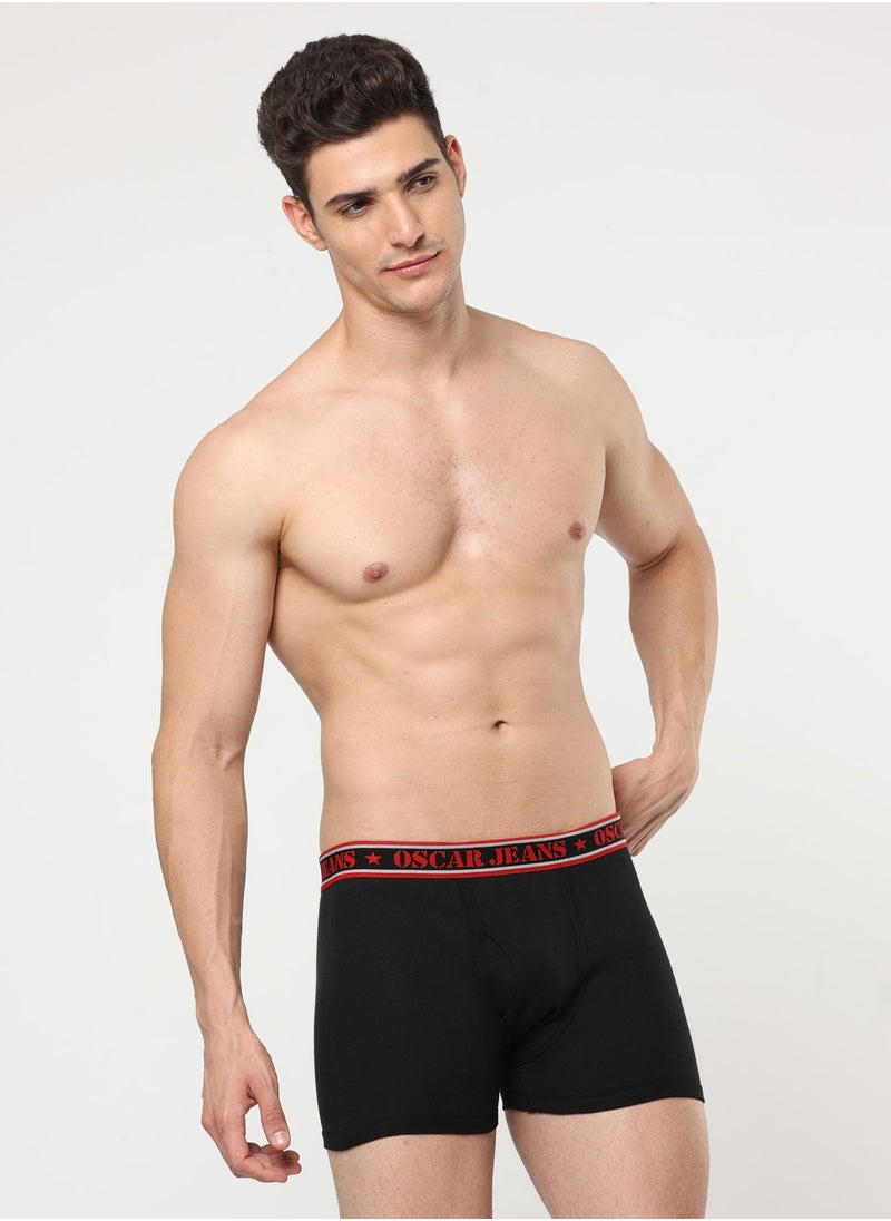 Double-Knit 100% Cotton Mens Boxer Briefs Underwear  Organic Ultrasoft Breathable Antibacterial 6 Pack