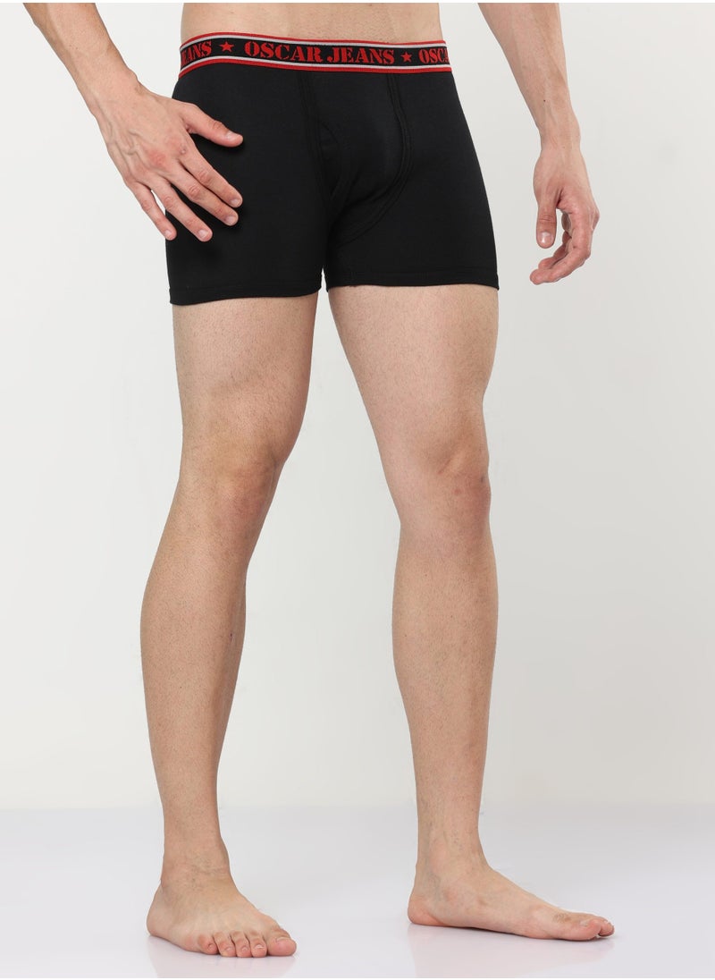 Double-Knit 100% Cotton Mens Boxer Briefs Underwear  Organic Ultrasoft Breathable Antibacterial 6 Pack